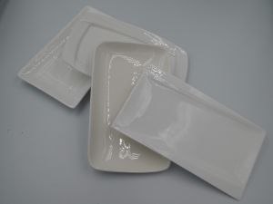 จานญี่ปุ่น จานเซรามิค จานซูชิ จานสลัด จานทรงสี่เหลี่ยม