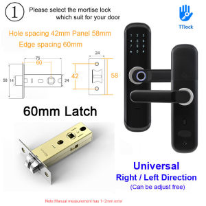 RAYKUBE Fingerprint Lock Wifi Tuya Smartlife APP IC Card Digital Code Electronic Door Lock Home Security Mortise Lock X3