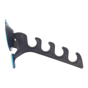 NALANILI 1pc Nhựa Giá đỡ cần câu. Đa năng Bền bỉ Giá để đồ Tiện lợi Cốc hút Giá đỡ cần câu cá Phụ kiện câu cá