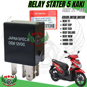 Relay switch stater Kaki 5 Beat f1/ Beat pop / Scoopy f1 / Beat street / vario 125 / vario 110 f1