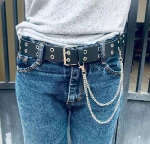 RING BELT CHAIN SAMA RANTAI/IKAT PINGGANG WANITA FASHION