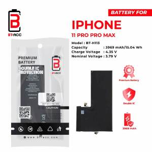 BT-ACC Baterai Battery Batre For IP 11 Pro Max With 3969mAh