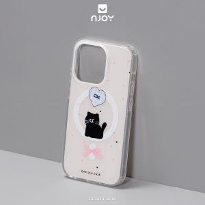 Ốp Lưng In Hình Thú Cưng Kèm Popsocket Có Sạc Không Dây Cho iPhone 17 Pro Max 16 15 14 13