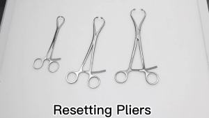 Good Quality Bone Locking Forceps Pliers Stainless Steel Bone Reduction Forceps with Ball-Tip Veterinary Orthopedic Instrument