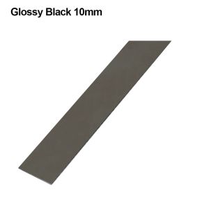 NOBLELUX Self-adhesive Metal Molding Trim Waterproof Mirror Edging Edge Banding Strip Home Decoration Stainless Steel Mirror Wall Sticker Background Wall