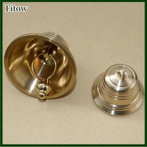Fitow Copper Bell DIY Crafts Keychain Charms Hanging Pendants Jewelry Doorbell Ornaments For Home Office