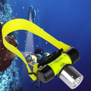 WUXU Waterproof Diving Headlamp Detachable Rechargeable Underwater Headlight Creative Gift Long Lasting Torch Light