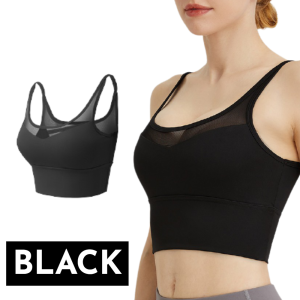 Sport Bra Workout Inner Wear Yoga Shockproof Underwear Gym Padded Vest Zumba Singlet Pakaian Dalam Sukan 运动背心内搭 Ready Stock 321165 - Virene Collection