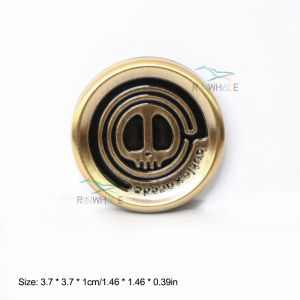 Devil Milk Cap Magnetic Haptic Coins EDC Adult Metal Fidget Toys Autism Sensory Toys ADHD Hand Spinner Anxiety Stress Relief