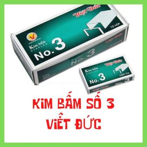 [SÉT] COMBO 2 hộp nhỏ Kim Bấm Số 3 Việt Đức Độ Cứng Cao Dễ Dàng Sử Dụng