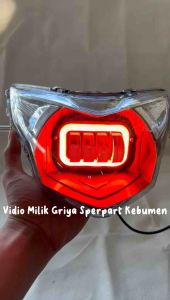 LAMPU DEPAN JUPITER MX NEW DAYMAKER LED 4 LENSA