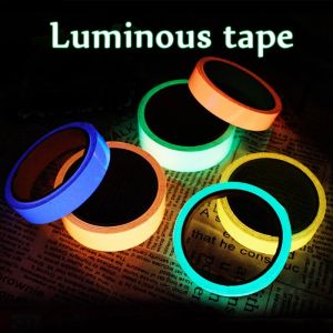 Warm Homie 3M Luminous Tape: Waterproof Self-Adhesive Emergency Logo Glow In The Dark Safety Stickers - Night Vision Warning Tape - Home Decor Party Supplies