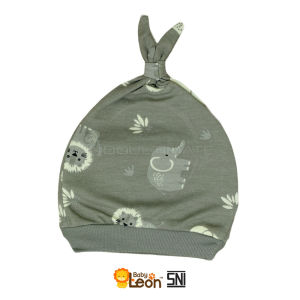 Topi Bayi Newborn BABY LEON DS-122 Topi Kupluk Motif Baru lahir Laki Laki Topi Bayi Perempuan