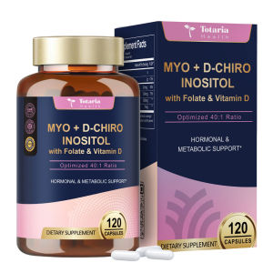 in stock Totaria Inositol Capsule Myo D Chiro Inositol Ovarian With Vitamin D3 Health Hormonal Balance For Men Women Liver Health