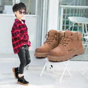 Women Autumn Winter Short Boots Ladies Mid Square Heels Fashion Warm Shoes Women Yellow Black Apricot Ankle Boots Size 35-40