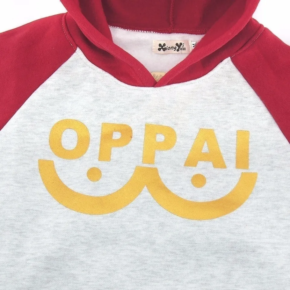 Oppai hotsell hoodie lazada