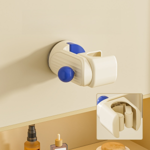 🔥Hot Sale 🔥Bathroom Shower Bracket Removable Shower Head Suction Cup Fixed Shower Bracket Top Spray Shower Head Adjustable Shower Mount Shower Head Holder  Suction Cup Shower Bracket Children Rainfall Shower Fixed Bracket Universal