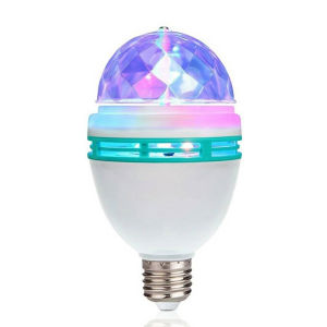 Lampu DISCO/LED Fitting Putar otomatis disko warna-warni RGB