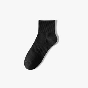 【SG Stock】Womens Cotton Mid-Calf Socks 3-Pack | All-Season Breathable | Anti-Odor & Sweat Absorption | Size 35-39