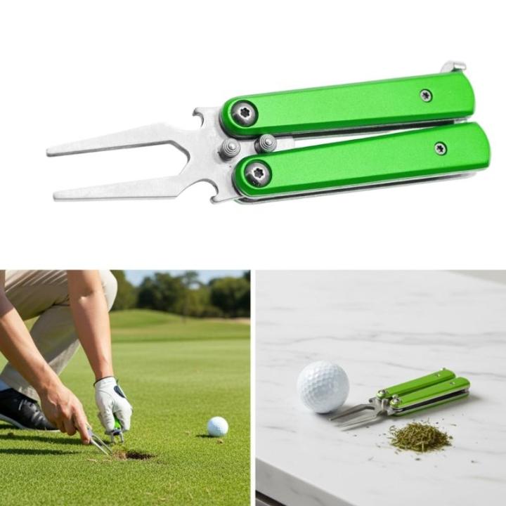 Có thể gập lại pitchforks Turf công cụ golf dụng cụ phục hồi thảm cỏ ...