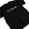 Kaos Pria Distro Keren CLAUDE AI Logo Dewasa Unisex. 