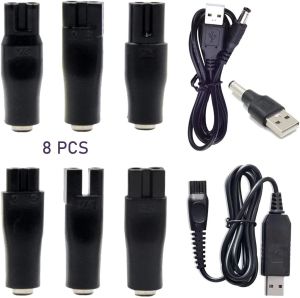 【Ready Stock】5V USB Adapter Hair Clippers Cable Replacement Charger Charging Heads Charger Convetor Razor Charger Power Cord