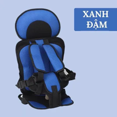 Ghế an toàn trên ô tô xe hơi cho trẻ từ 1 đến 12 tuổi với 5 đai an toàn mềm mại thấm hút tốt thoải mái cho trẻ nhỏ phù hợp tiêu chuẩn nghị định