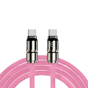 Aizoypro Type C Cable with 100W PD Fast Charging for Laptop Tablet Phone ios silicone Fast Charge Cable