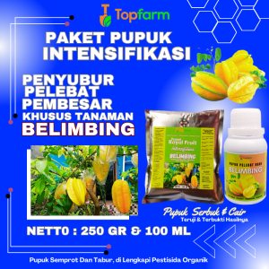 Pupuk Penyubur Buah Belimbing / Pupuk Belimbing Wuluh / Pupuk Pelebat Buah Belimbing / Pupuk Belimbing / Pupuk Buah Belimbing / Pupuk Belimbing Madu