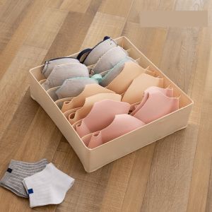 SAVE Closet Organizer Underwear Bra Panties Socks Storage Box Lingerie Wardobe Organiser Box Foldable Drawer Storage ST05