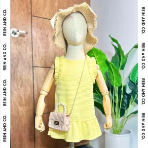 Rein and Co. Ruffle Sleeveless Dress for Girls | Toddler to Kids