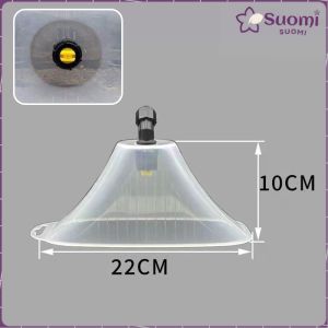 Suomi Misting Spray Nozzles Windproof Plastic High Pressure Misting Nozzle with Hood Sector