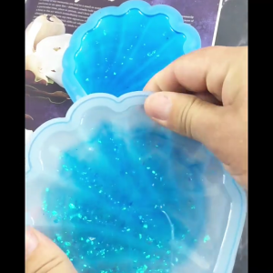 Seashell Resin Box Molds with Lids3D Jar Silicone MoldTrinket Storage Container Box Mold for Resin Casting Home Decor