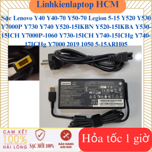 Sạc Lenovo Y40 Y40-70 Y50-70 Legion 5-15 Y520 Y530 Y7000P Y730 Y740 Y520-15IKBN Y520-15IKBA Y530-15ICH Y7000P-1060 Y730-15ICH Y740-15ICHg Y740-17ICHg Y7000 2019 1050 5-15ARH05 Sạc Lenovo 20V-6.75A-135W chữ nhật chân USB