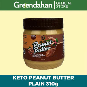 Greendahan Keto Peanut Butter with MCT Oil 310g - Sweetened With Monkfruit