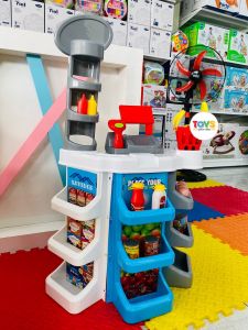 ชุดของเล่น เคาท์เตอร์ แคชเชียร์ ขนาดใหญ่ 36 ชิ้น SUPER MARKET