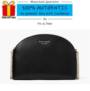 Kate Spade Spencer Double-Zip Dome Crossbody Bag (Comes with Kate Spade Gift Box)