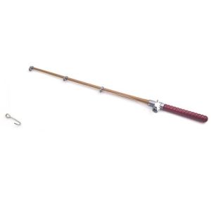 SHIRUI 1/12 Mini Fishing Rod Scale Model Plastic Doll House Accessories Durable RC Car Parts Simulated Fishing Rod for Axial Scx10 90046 Wraith Yeti D90 D110 Trax Trx-4 Trx6
