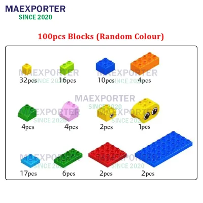 Multi-Function Children Table Building Blocks Table Learning Playing Study Drawing Lego Duplo Table & Kids Desk