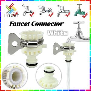 （Fast&COD）Faucet Connector Water Tap Adapter Black/White Faucet Adapter Faucet Interface Tool