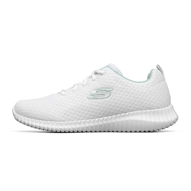 White best sale skechers shoes