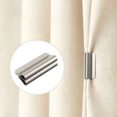 Magnetic Curtain Buckle Clip No Drilling Detachable Window Curtain Sun-Block Light block Metal Buttons Free-Detachable Adjustment Clip Accessories