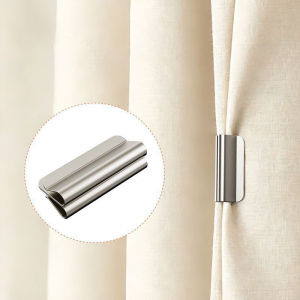 Magnetic Curtain Buckle Clip No Drilling Detachable Window Curtain Sun-Block Light block Metal Buttons Free-Detachable Adjustment Clip Accessories