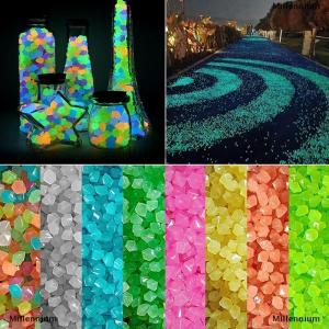 [COD] Millennium 50PCS Outdoor Luminous Stones Glow In Dark Garden Pebbles Fish Tank Decoration