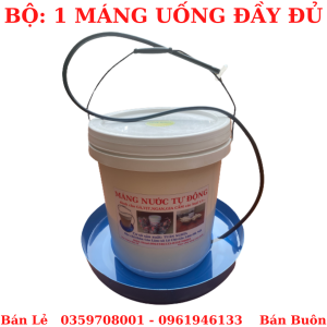 Máng uống Tự Động cho Gà Vịt Ngan vô cùng hiệu quả.