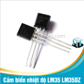 Cảm biến nhiệt độ LM35 LM35DZ TO-92 chỉ 3 chân rất dễ giao tiếp và sử dụng. 