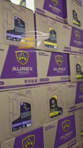 AUREX 0W20 (4 Liter) Fully Synthetic Engine Oil API SQ GF-7A -Proton Perodua Honda Nissan Toyota