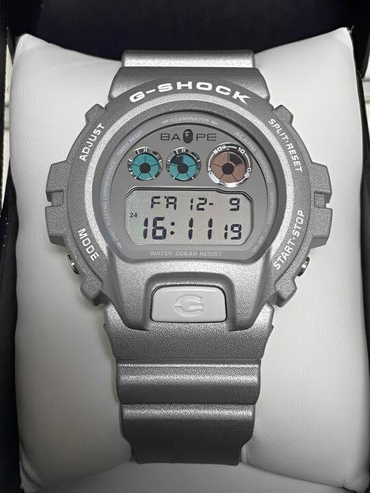 Casio x Bape G Shock DW6900 FS(silver)美品 楽天市場】bathing ape dw 6900の通販