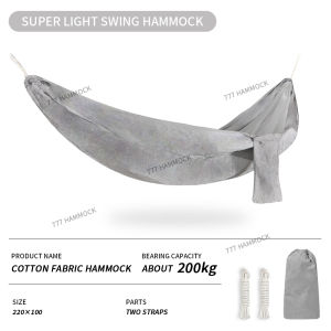 Duyan for adult Outdoor thick canvas hammock duyan hammock camping duyan malaki Rollover prevention