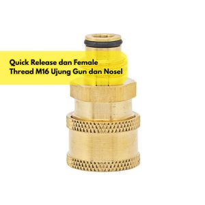 Quick Release dan M16 Thread Female BR232 Ujung dan Nosel Gun